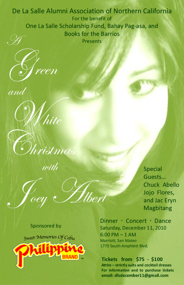 A Christmas Green White and with Joey Albert
